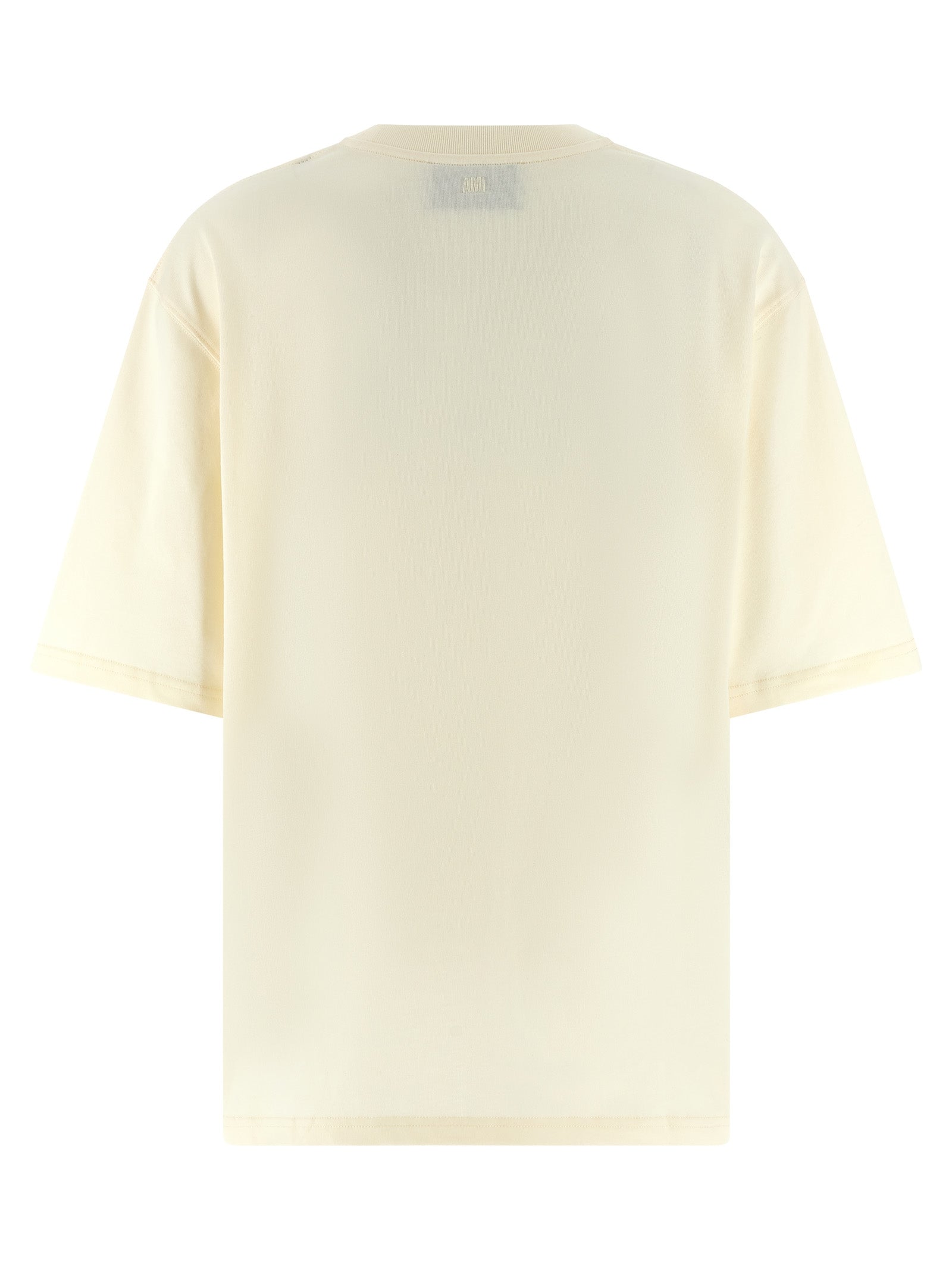 Ami Paris Beiges Baumwoll-T-Shirt