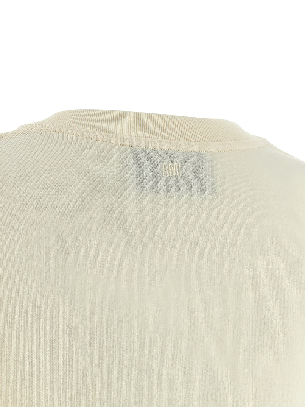 Ami Paris Beiges Baumwoll-T-Shirt