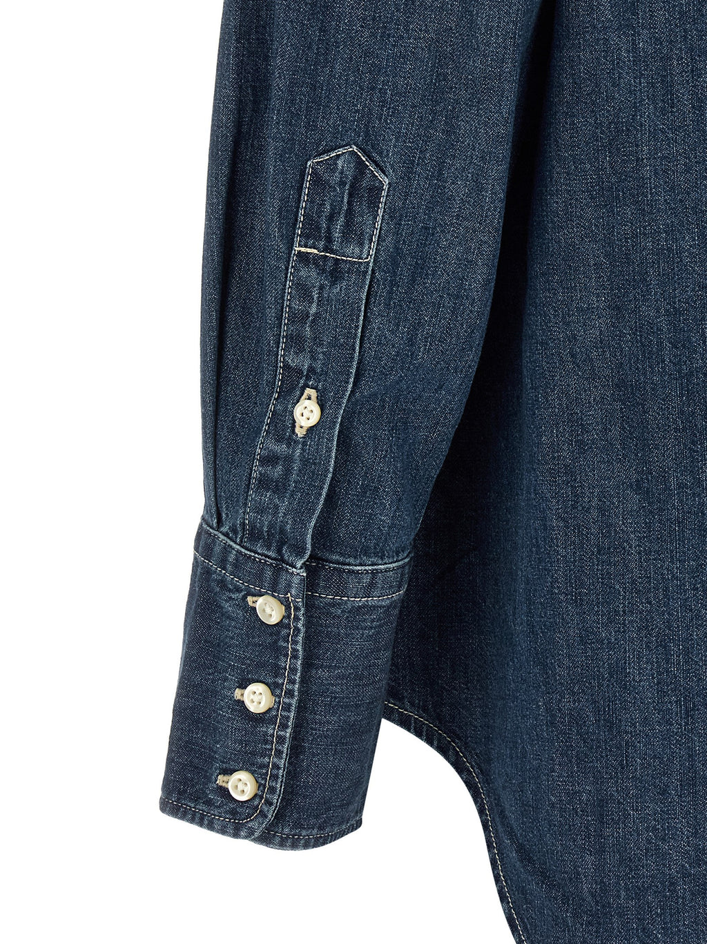 Polo Ralph Lauren Blaue Baumwollbluse