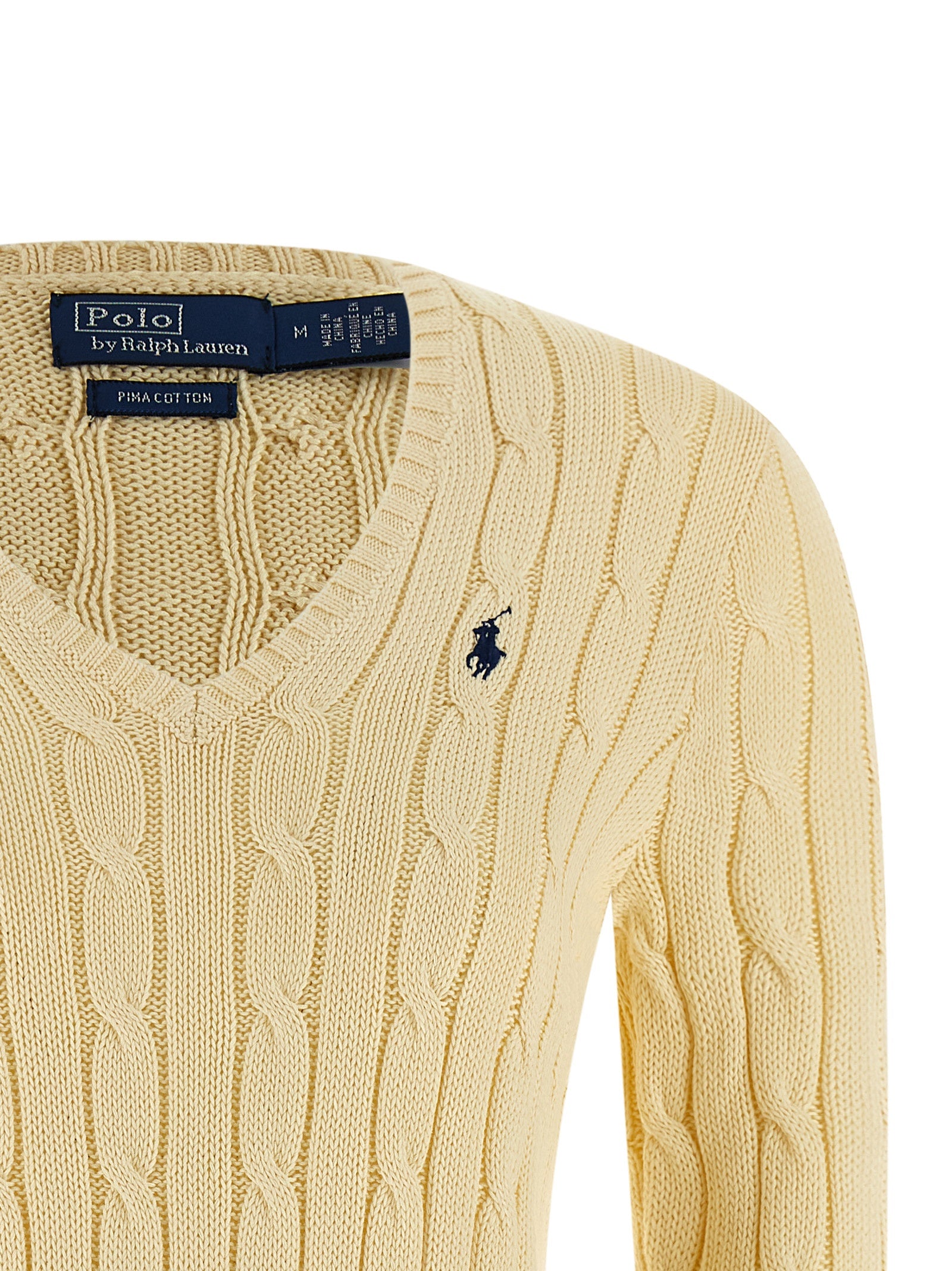 Polo Ralph Lauren Baumwoll-Cardigan in Zweifarbenoptik