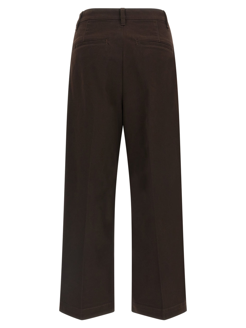 Polo Ralph Lauren Elegante braune Baumwollhosen für Frauen