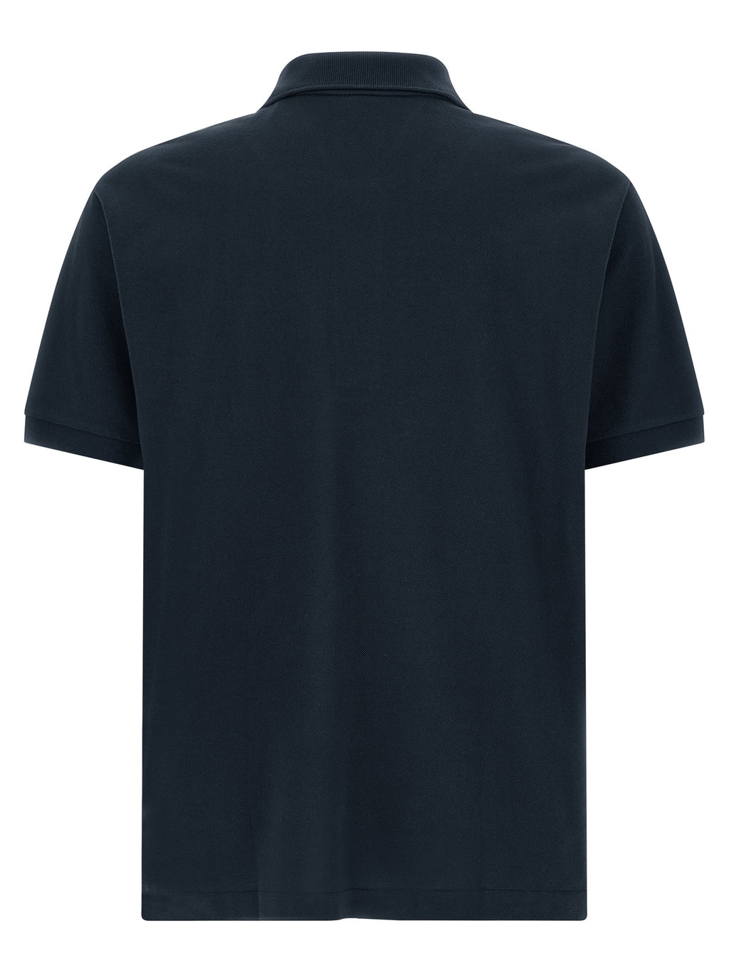 Lacoste Blaues Baumwoll-Polohemd