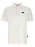 Philipp Plein Weißes Poloshirt aus Baumwolle