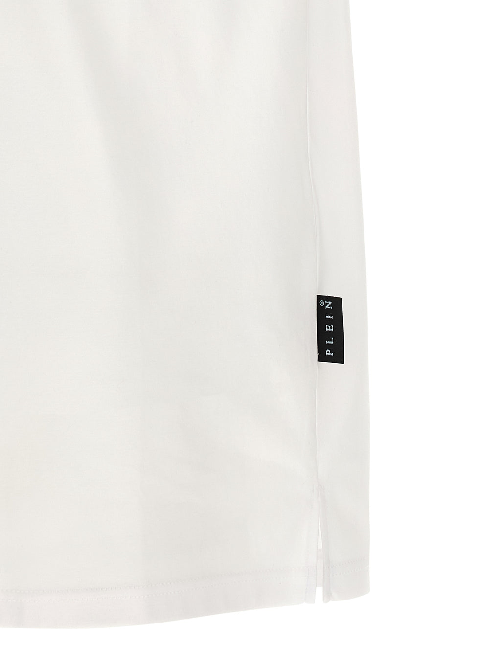 Philipp Plein Weißes Poloshirt aus Baumwolle