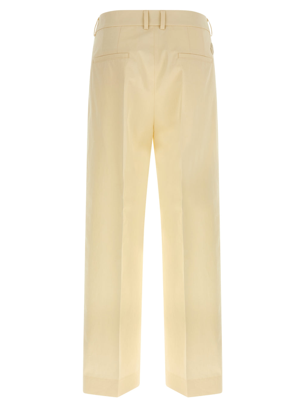 Moncler Beige Baumwoll-Anzughose