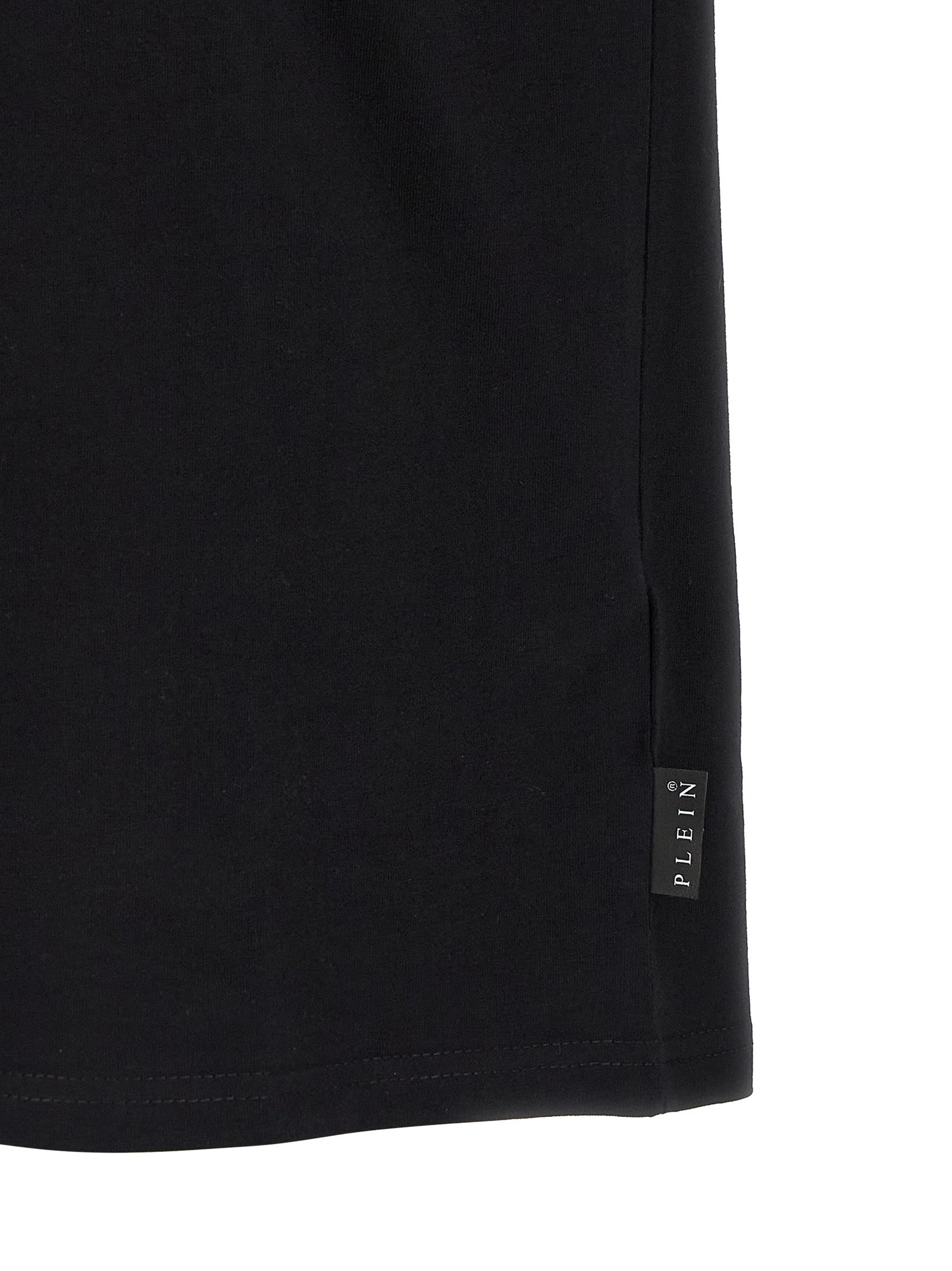 Philipp Plein Schwarzes Baumwoll-T-Shirt