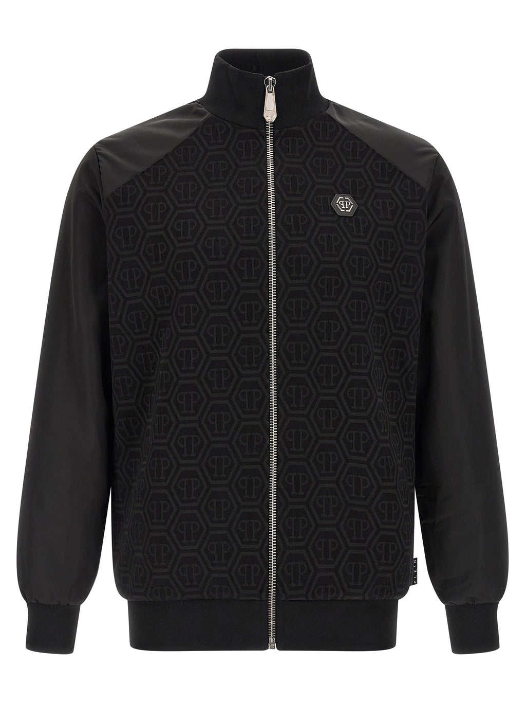 Philipp Plein Schwarzer Baumwoll-Sweatshirt