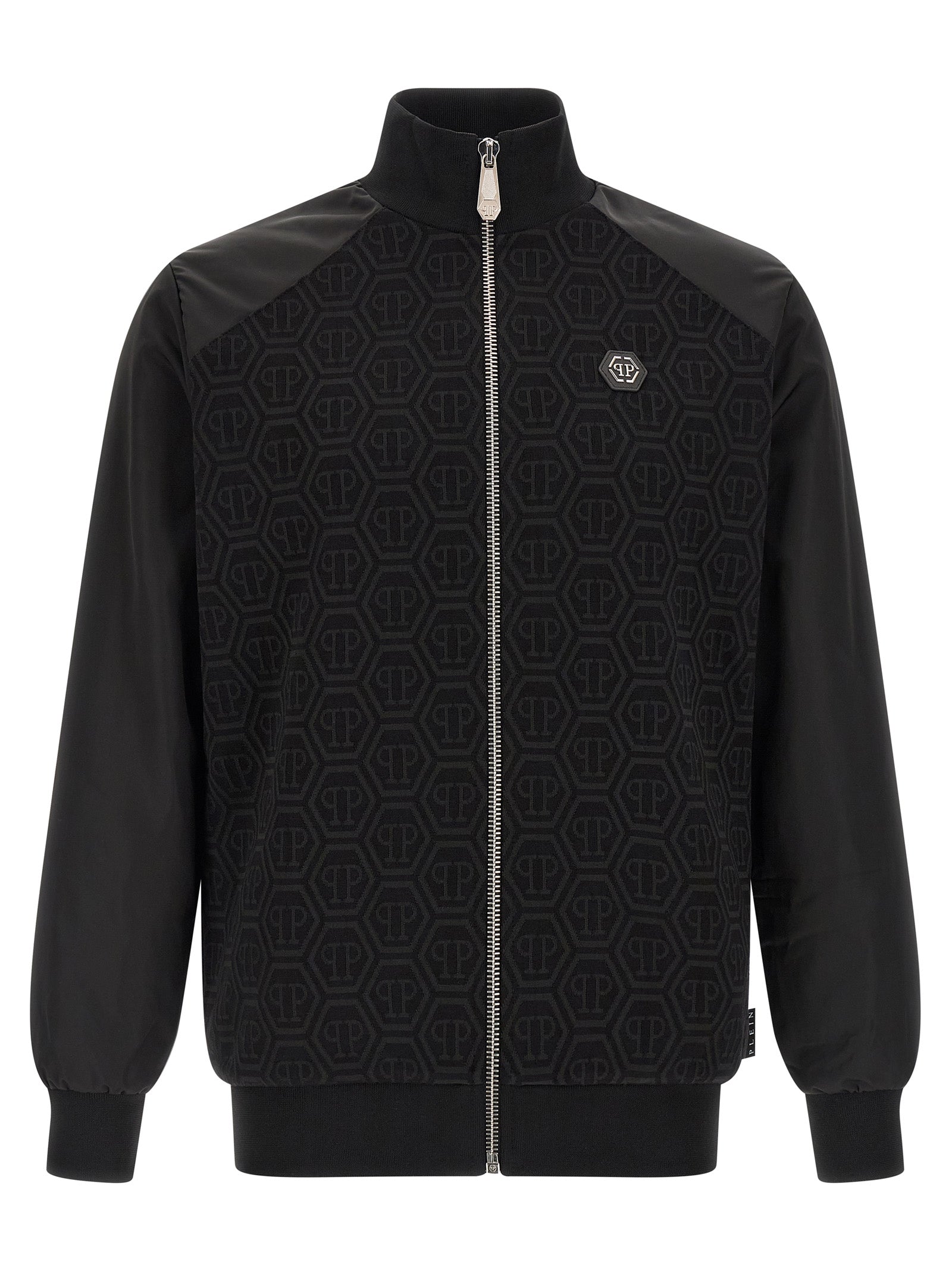 Philipp Plein Schwarzer Baumwoll-Sweatshirt