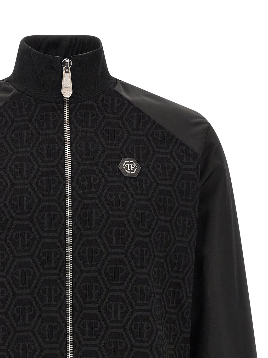 Philipp Plein Schwarzer Baumwoll-Sweatshirt