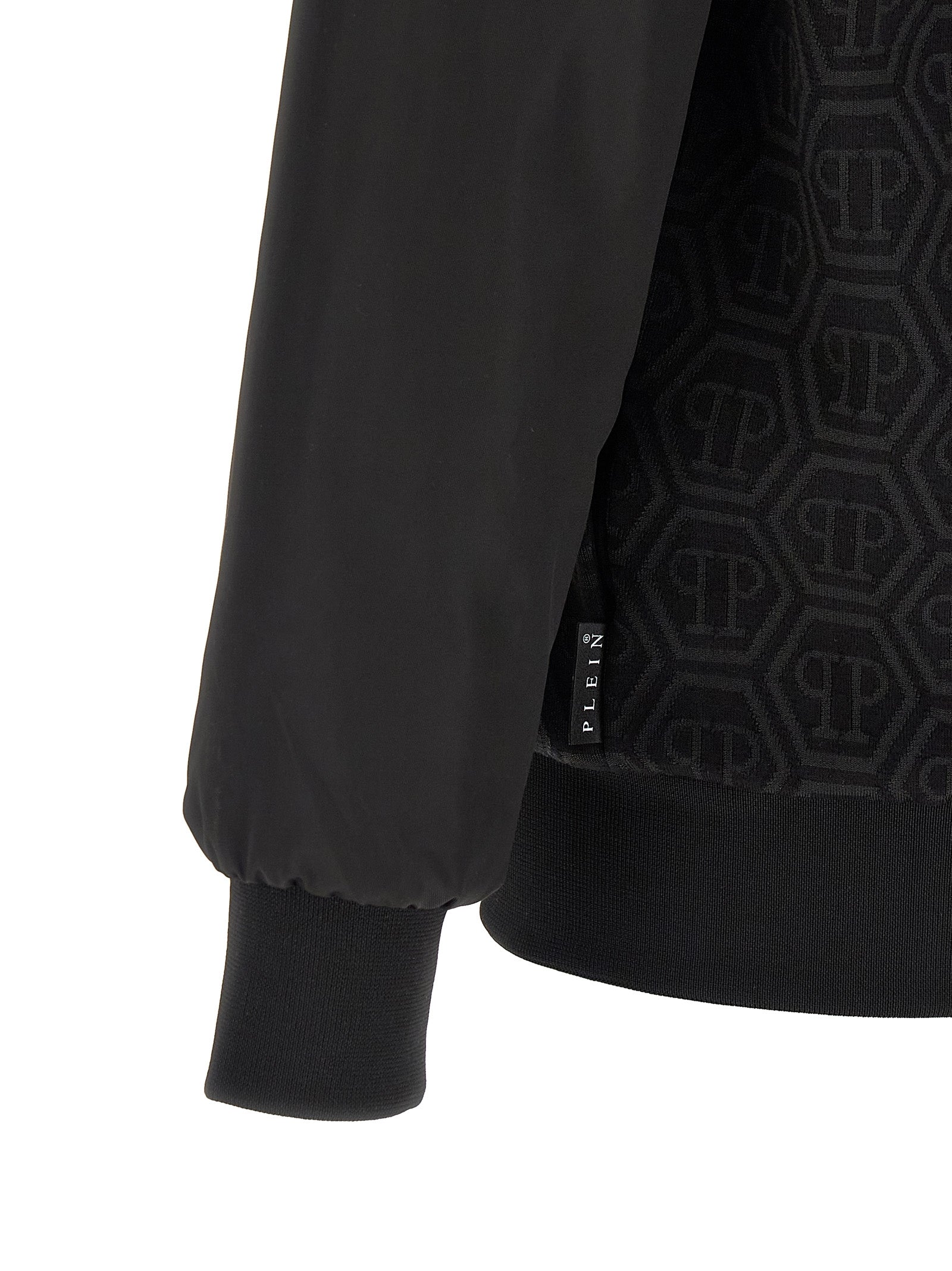 Philipp Plein Schwarzer Baumwoll-Sweatshirt