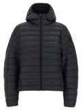 Canada Goose Schwarze Polyamid-Jacke in voller Länge