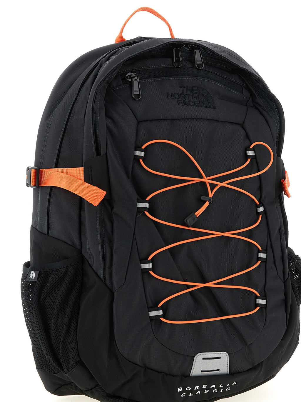 The North Face Grauer Rucksack aus recyceltem Nylon