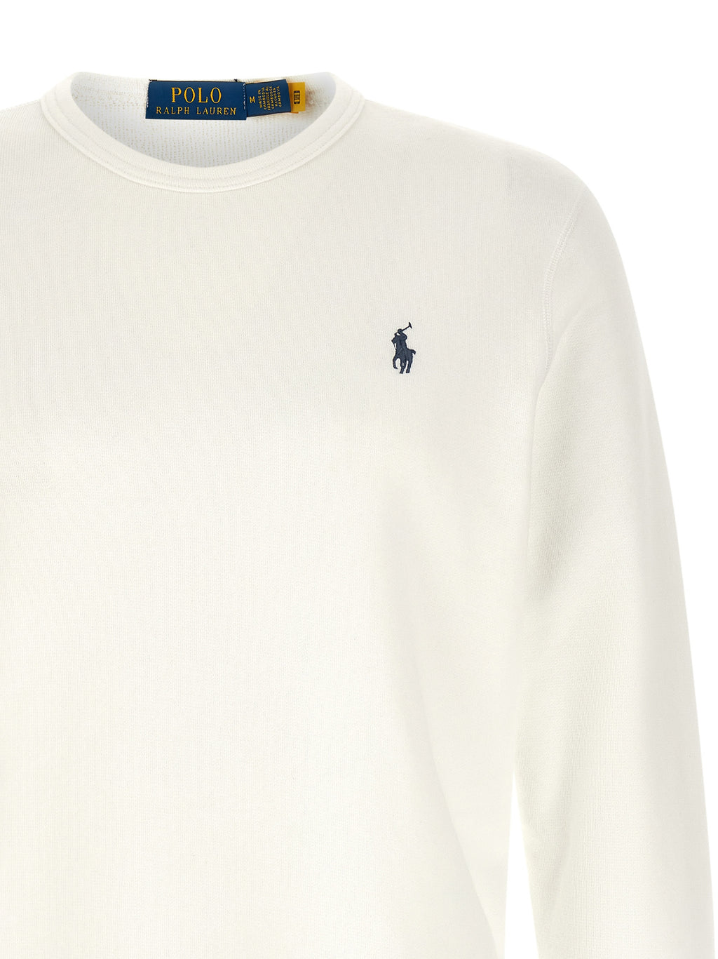 Polo Ralph Lauren Weißes Baumwoll-Sweatshirt