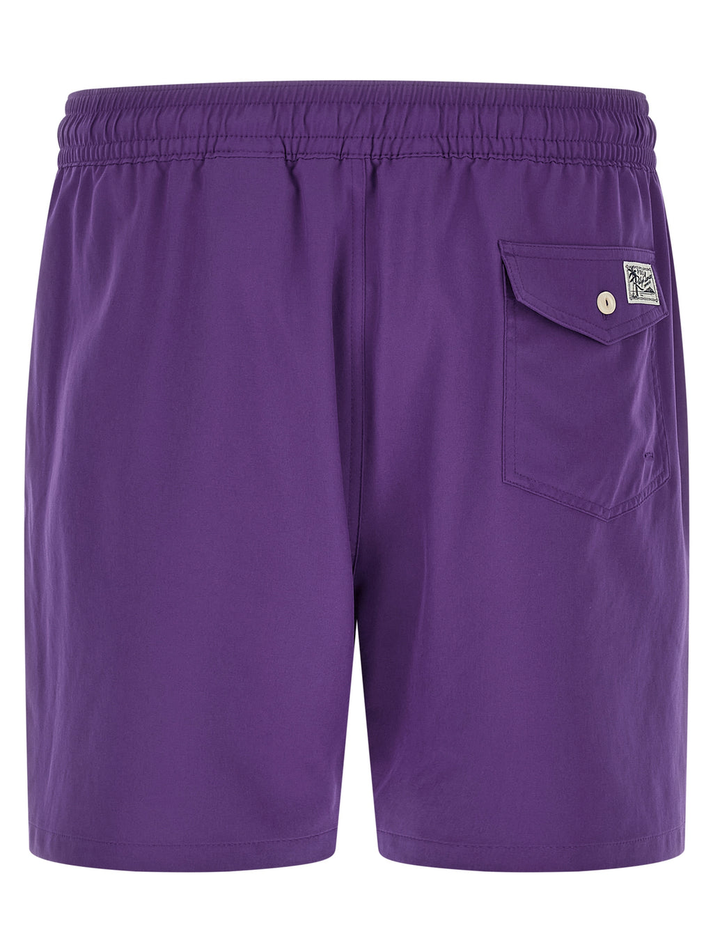 Polo Ralph Lauren Lila Polyester-Shorts