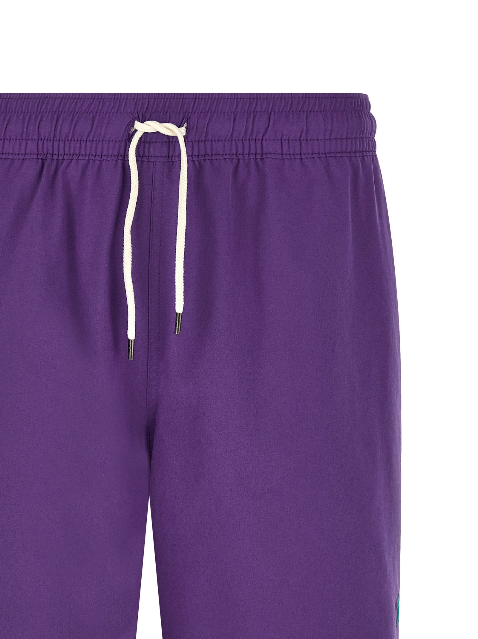 Polo Ralph Lauren Lila Polyester-Shorts
