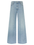 Mother Denim Blaue Baumwolljeans Denim