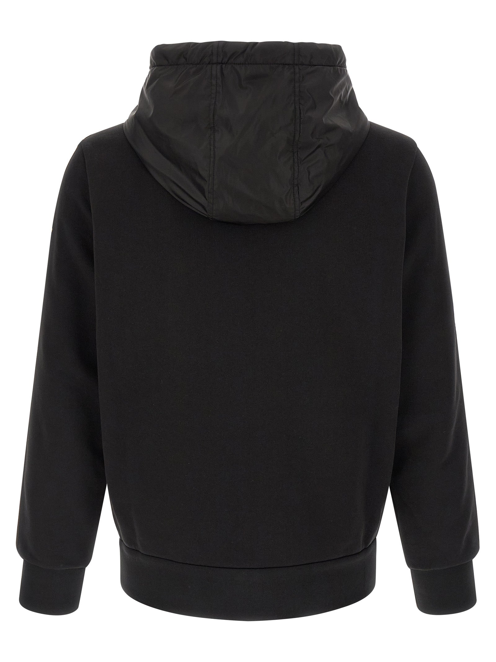 Moncler Schwarzes Polyamid-Sweatshirt