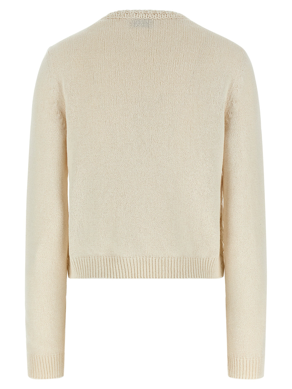 Moncler Beige Cotton Cardigan
