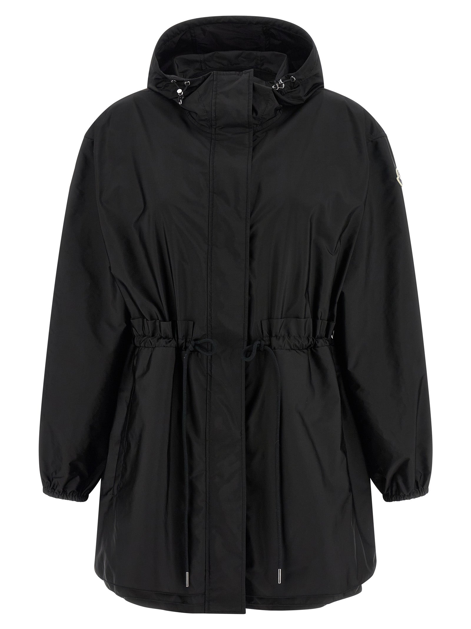 Moncler Schwarze Polyamid-Shell-Jacke