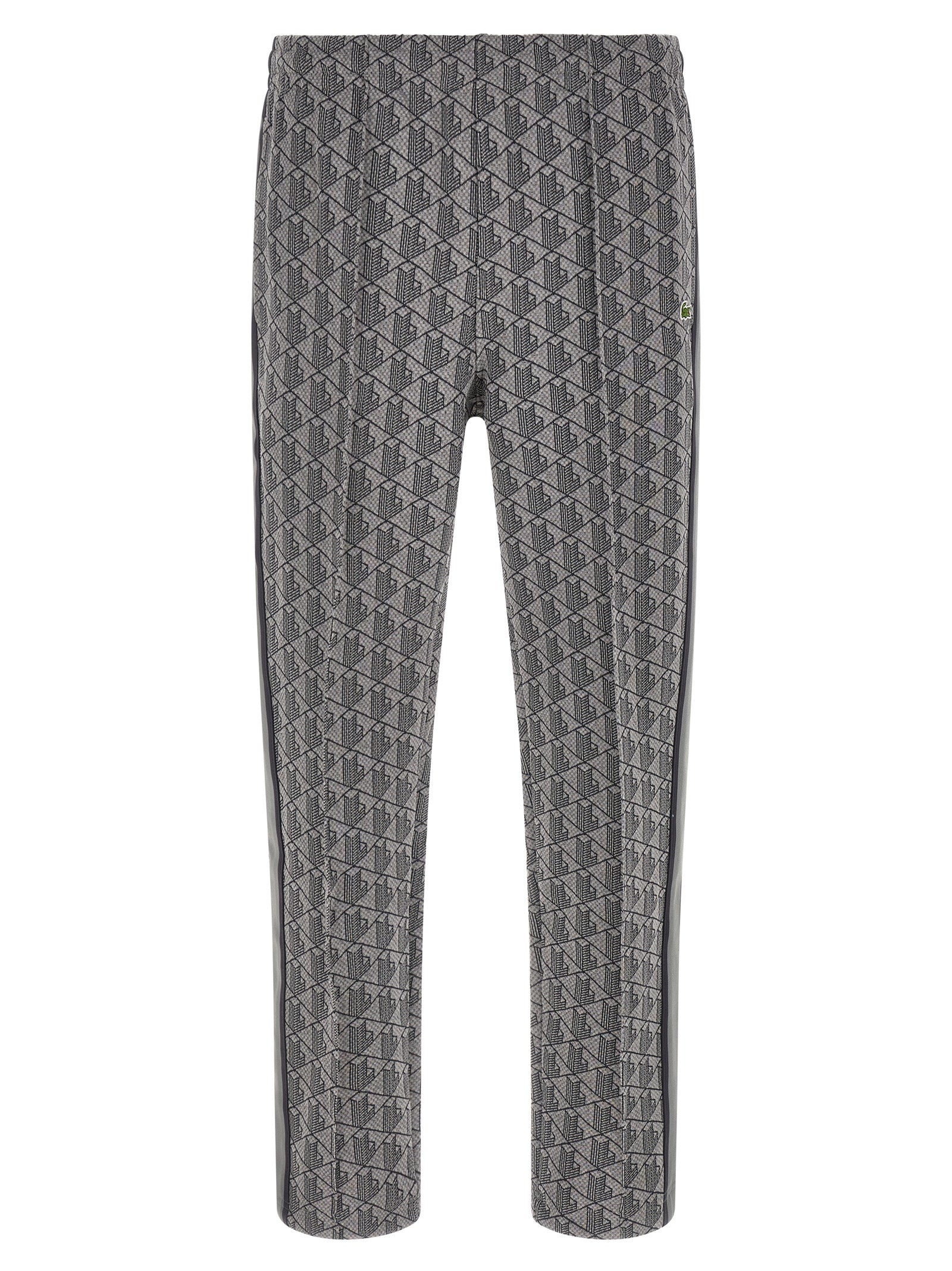 Lacoste Graue Jogginghose aus Polyester (Trainingshose)