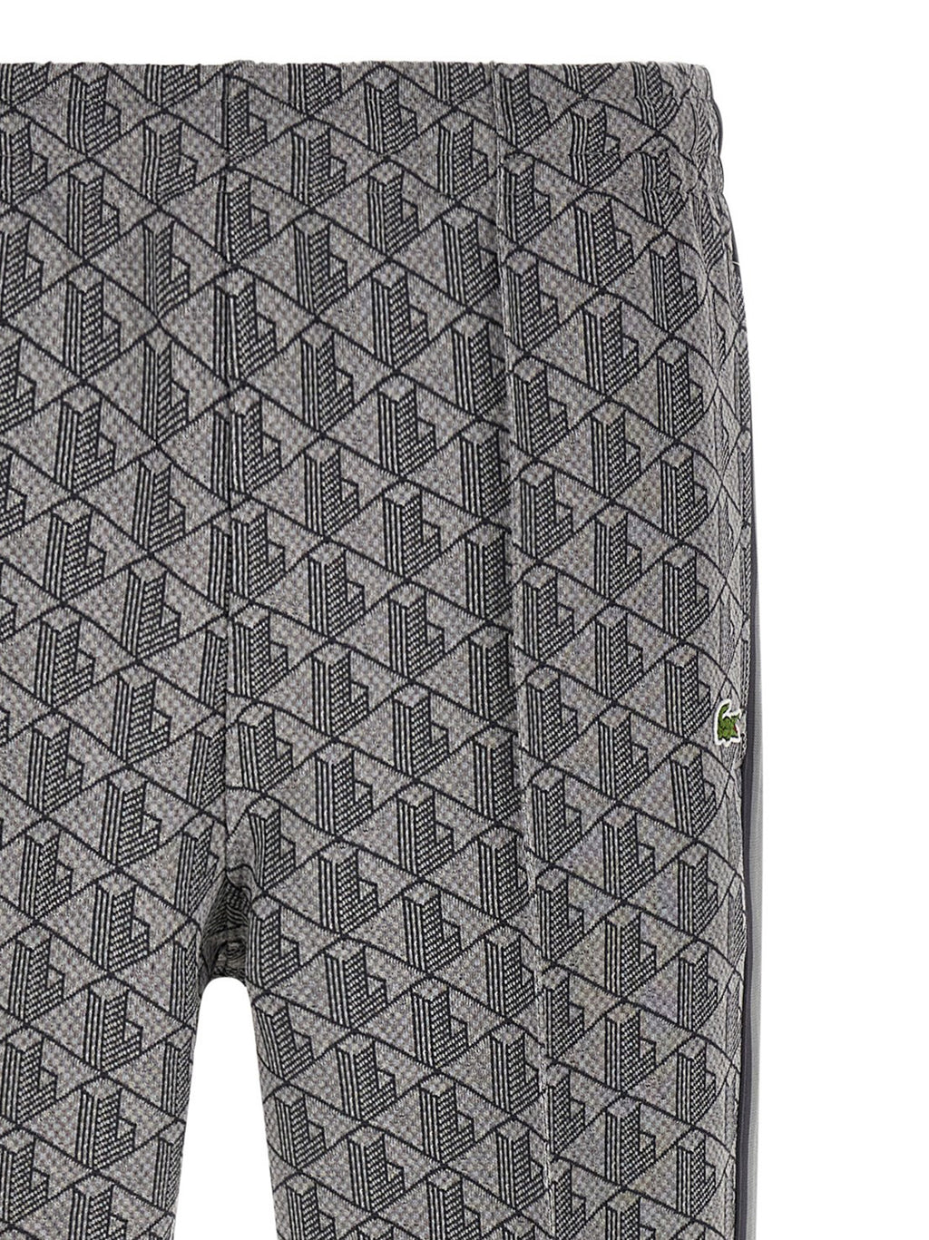 Lacoste Graue Jogginghose aus Polyester (Trainingshose)