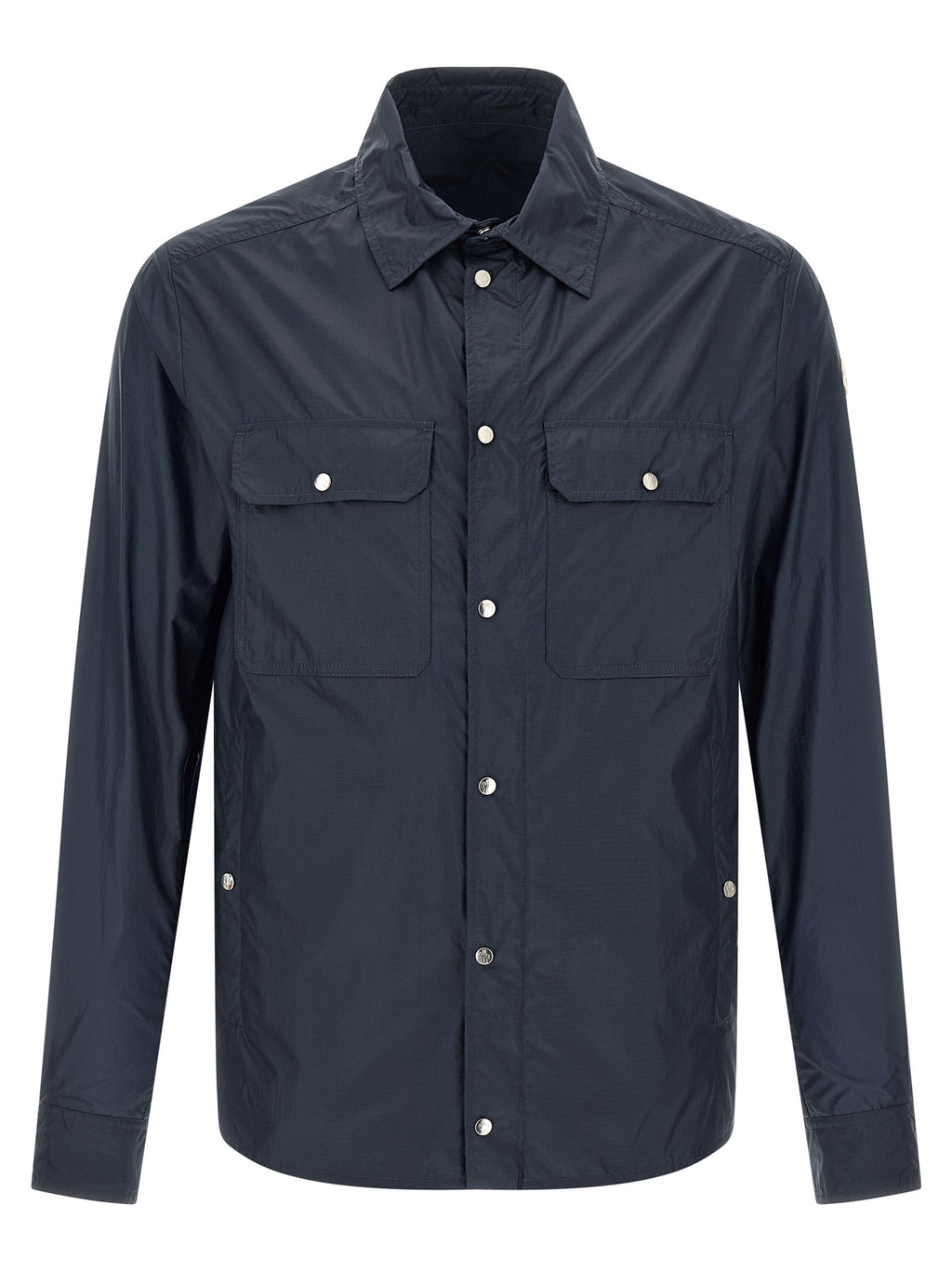 Moncler Blaue Polyamid-Bluse