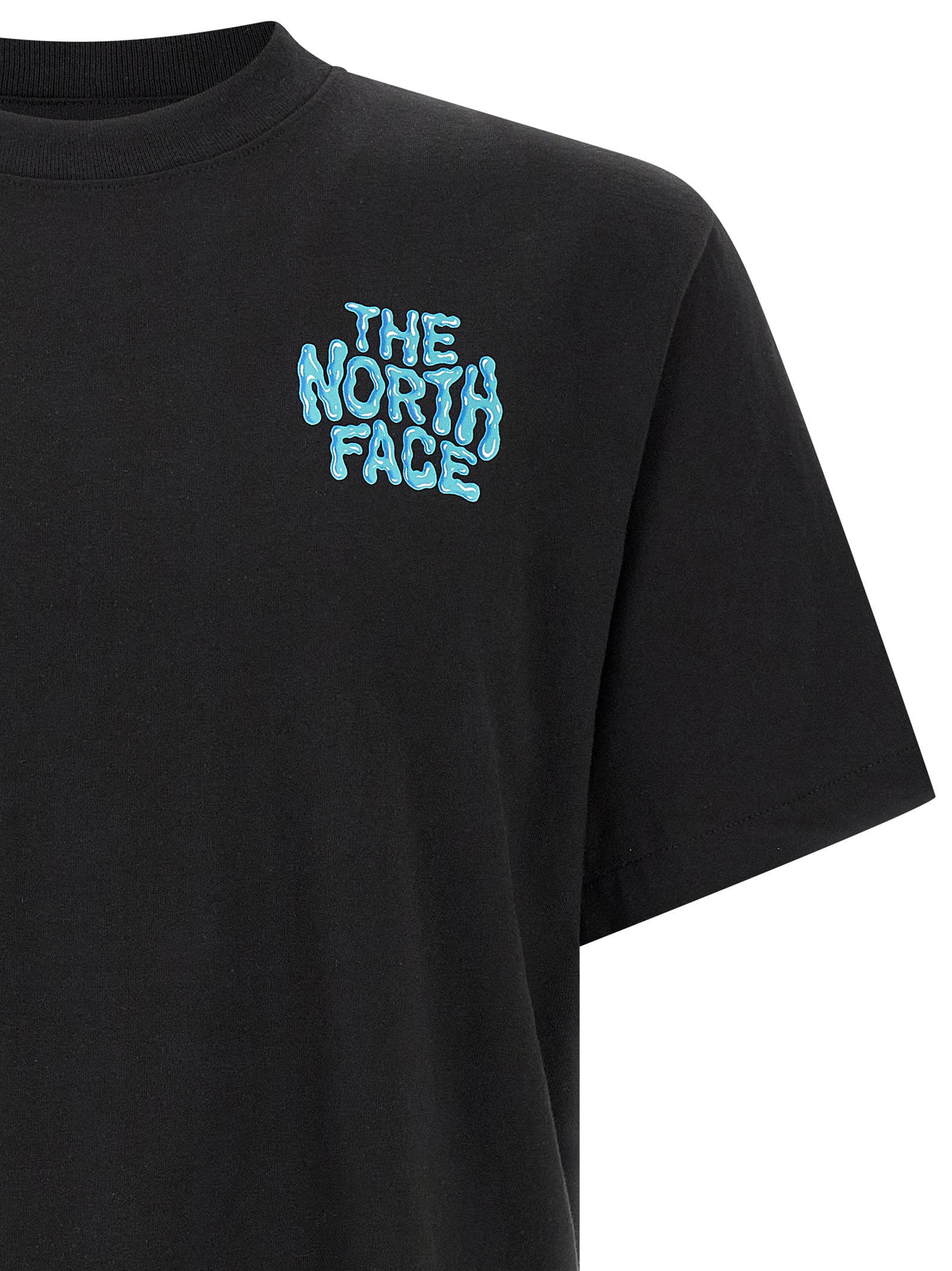 The North Face Schwarzes Baumwoll-T-Shirt