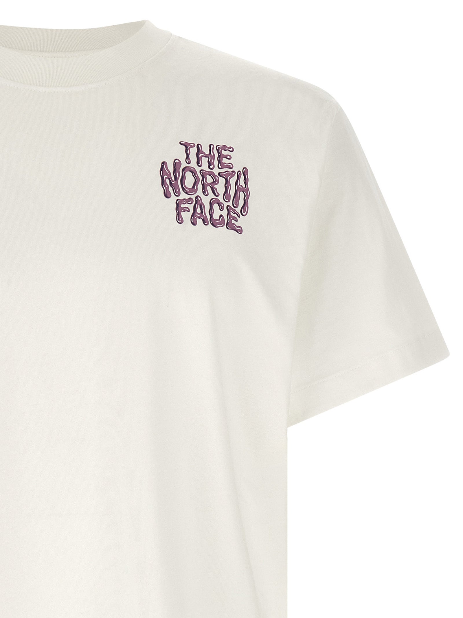 The North Face Weißes Baumwoll-T-Shirt