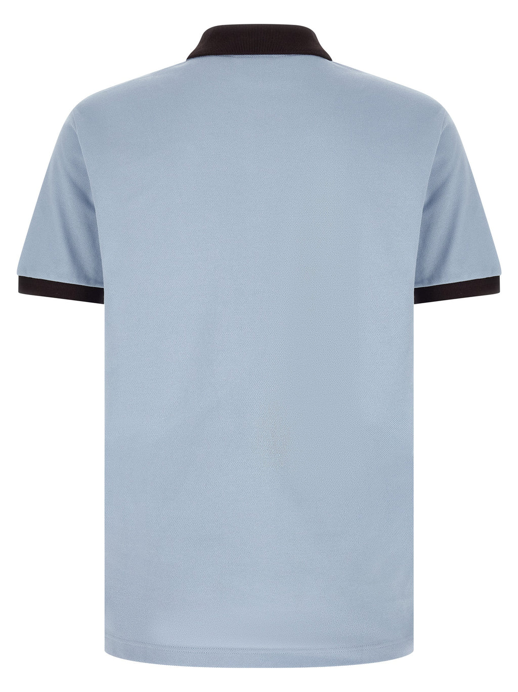 Lacoste Blaues Baumwoll-Polohemd