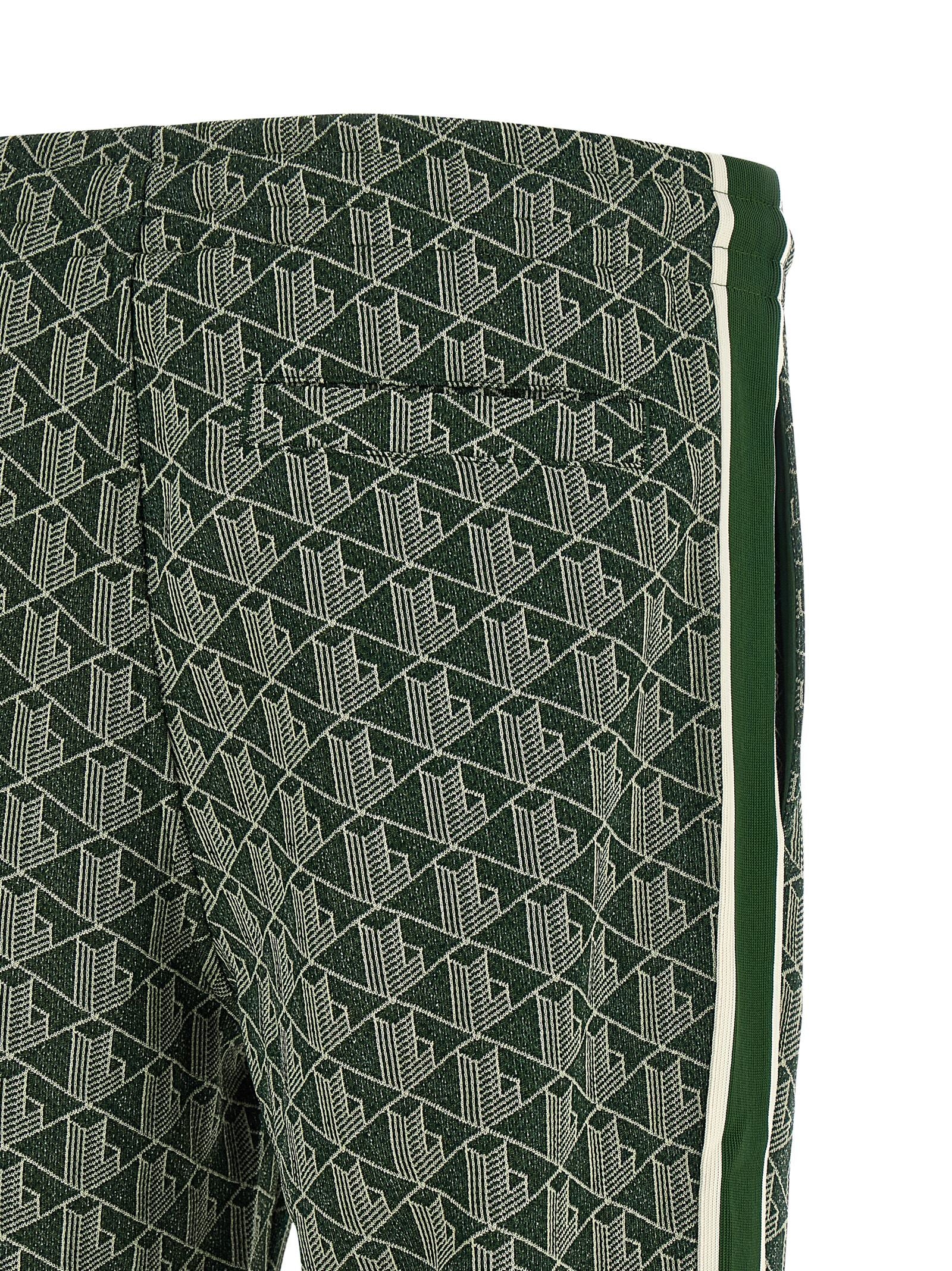 Lacoste Zweifarbige Polyester-Jogginghose (Trainingshose)