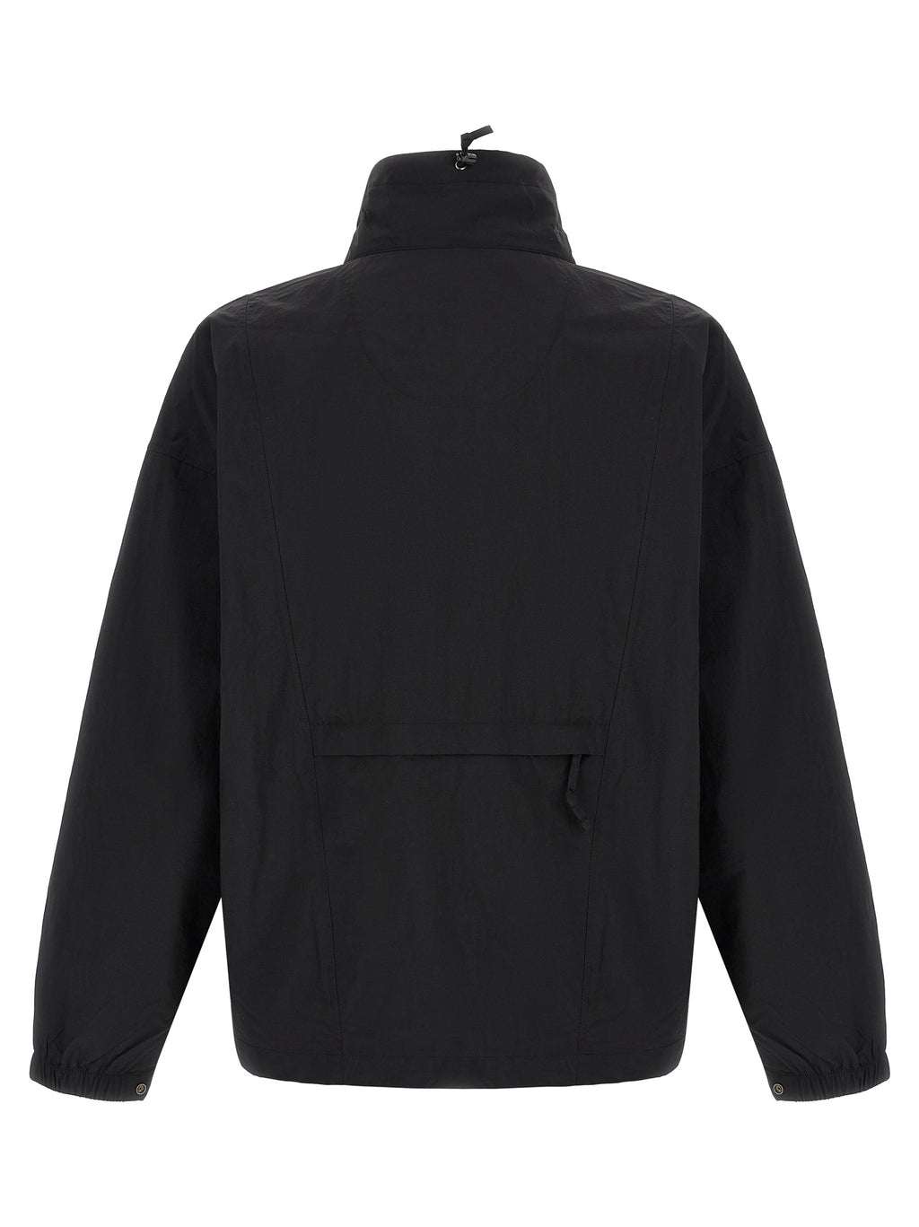 The North Face Schwarze Nylon-Shell-Jacke
