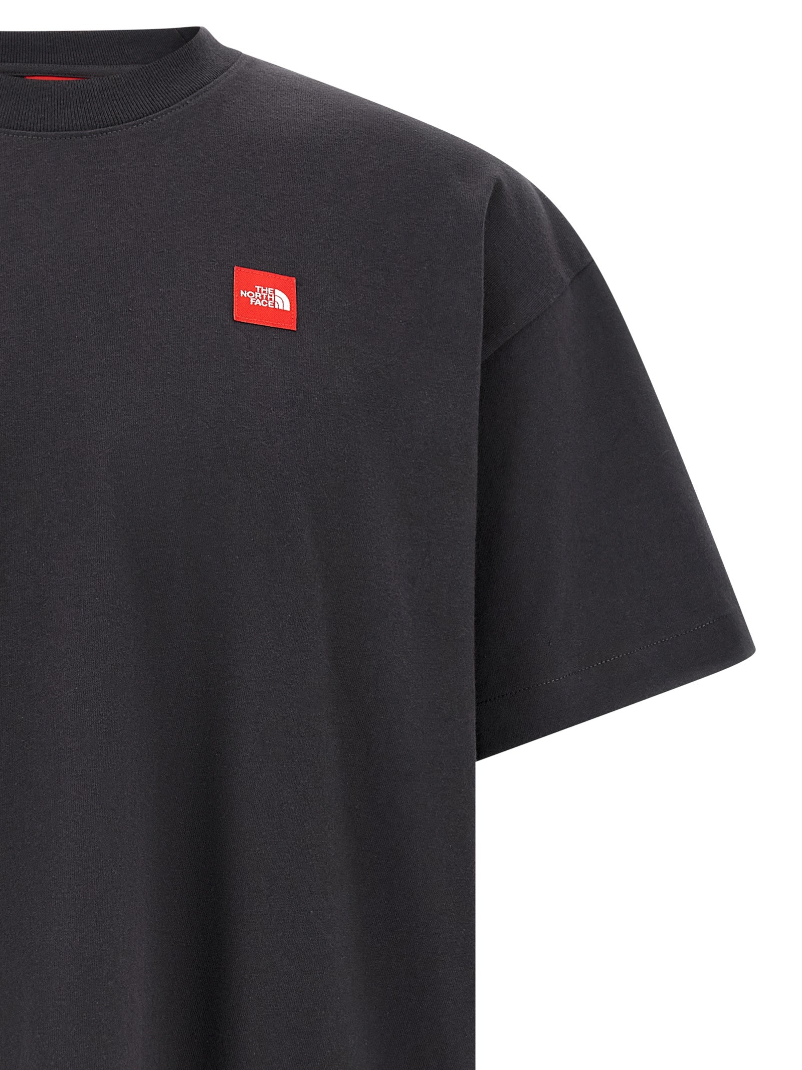 The North Face Graues Baumwoll-T-Shirt