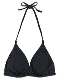 Polo Ralph Lauren Schwarzer Bikini aus recyceltem Polyester