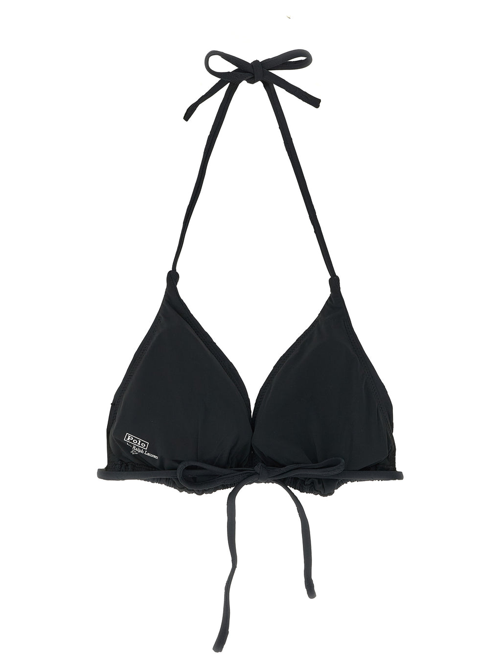 Polo Ralph Lauren Schwarzer Bikini aus recyceltem Polyester