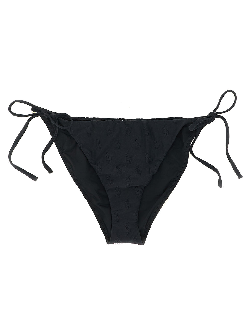 Polo Ralph Lauren Schwarzer Bikini aus recyceltem Polyester