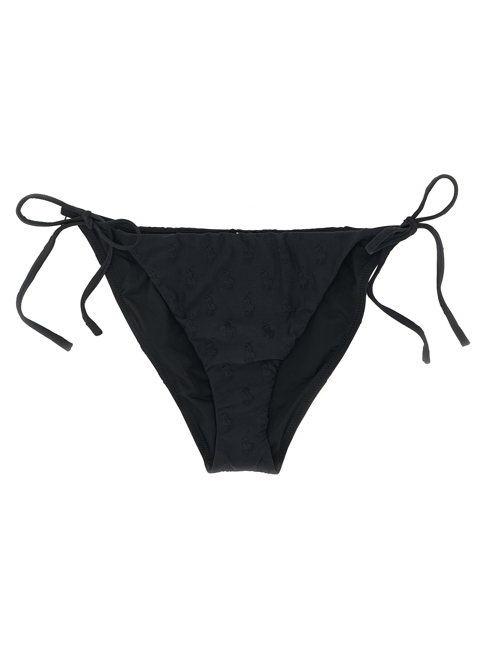 Polo Ralph Lauren Schwarzer Bikini aus recyceltem Polyester