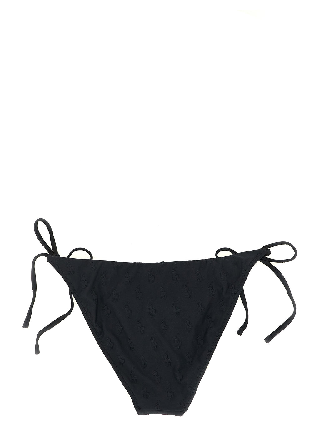 Polo Ralph Lauren Schwarzer Bikini aus recyceltem Polyester