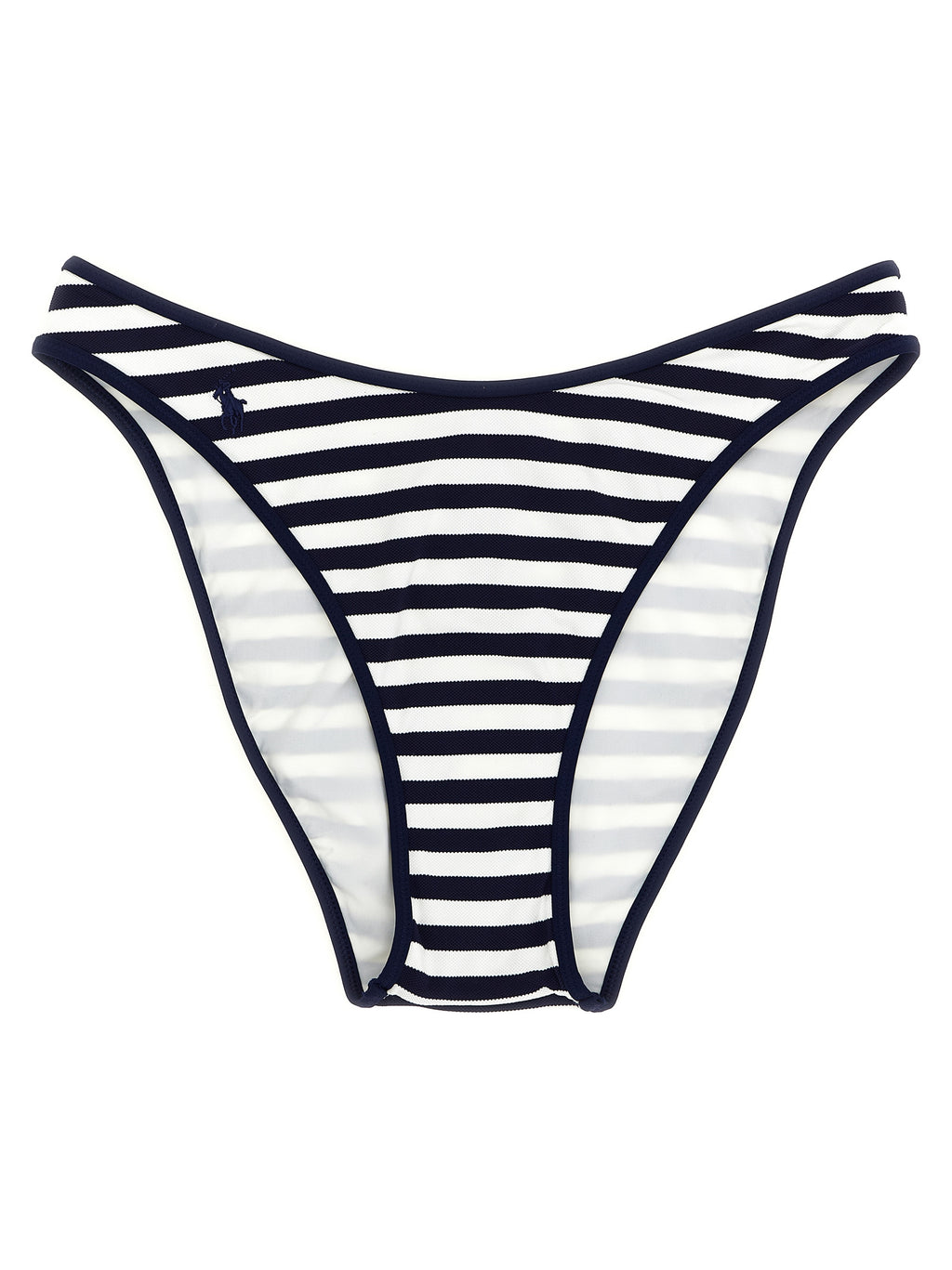 Polo Ralph Lauren Blauer Nylon-Bikini