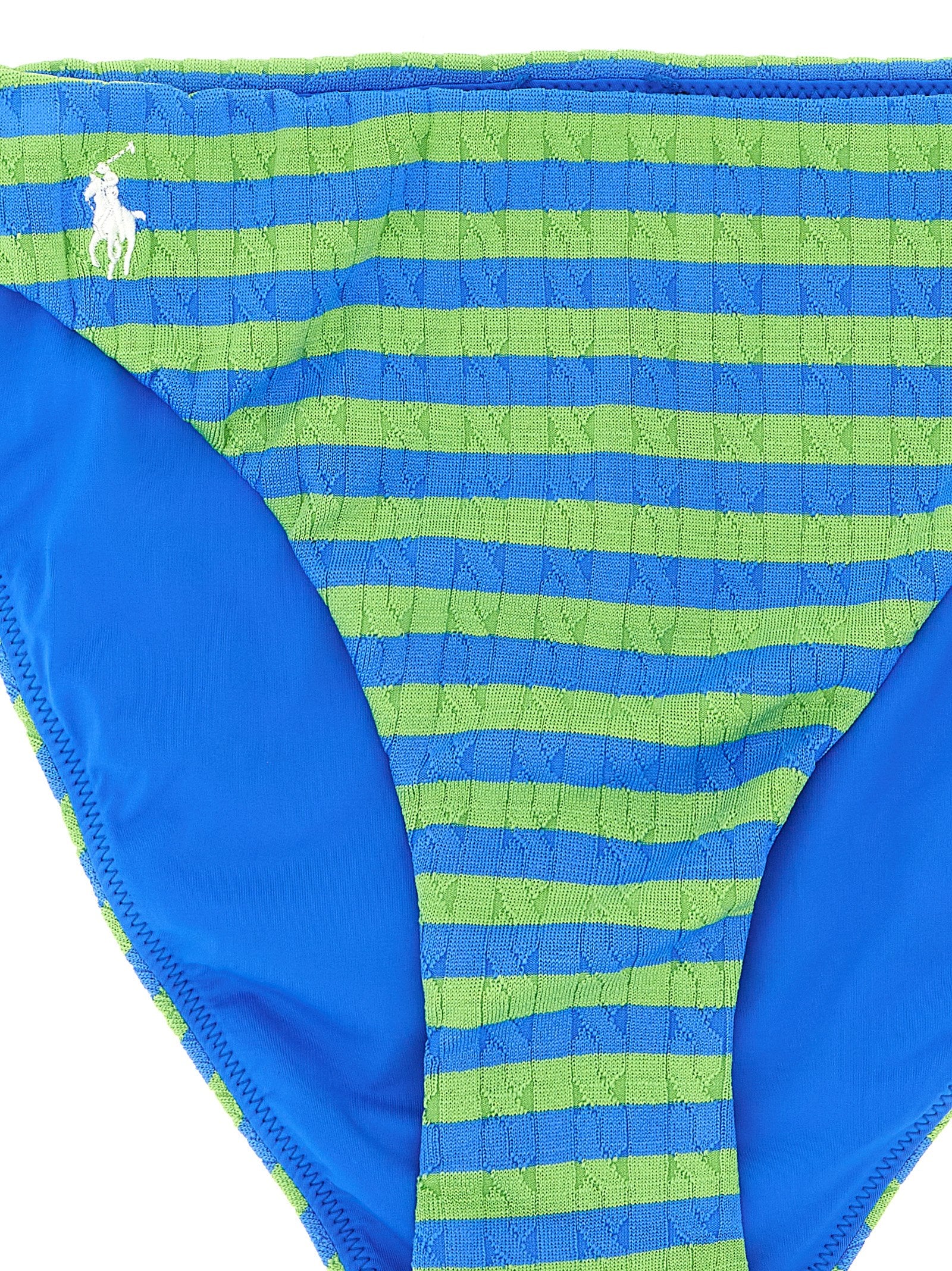 Polo Ralph Lauren Bikinihose aus mehrfarbigem Nylon