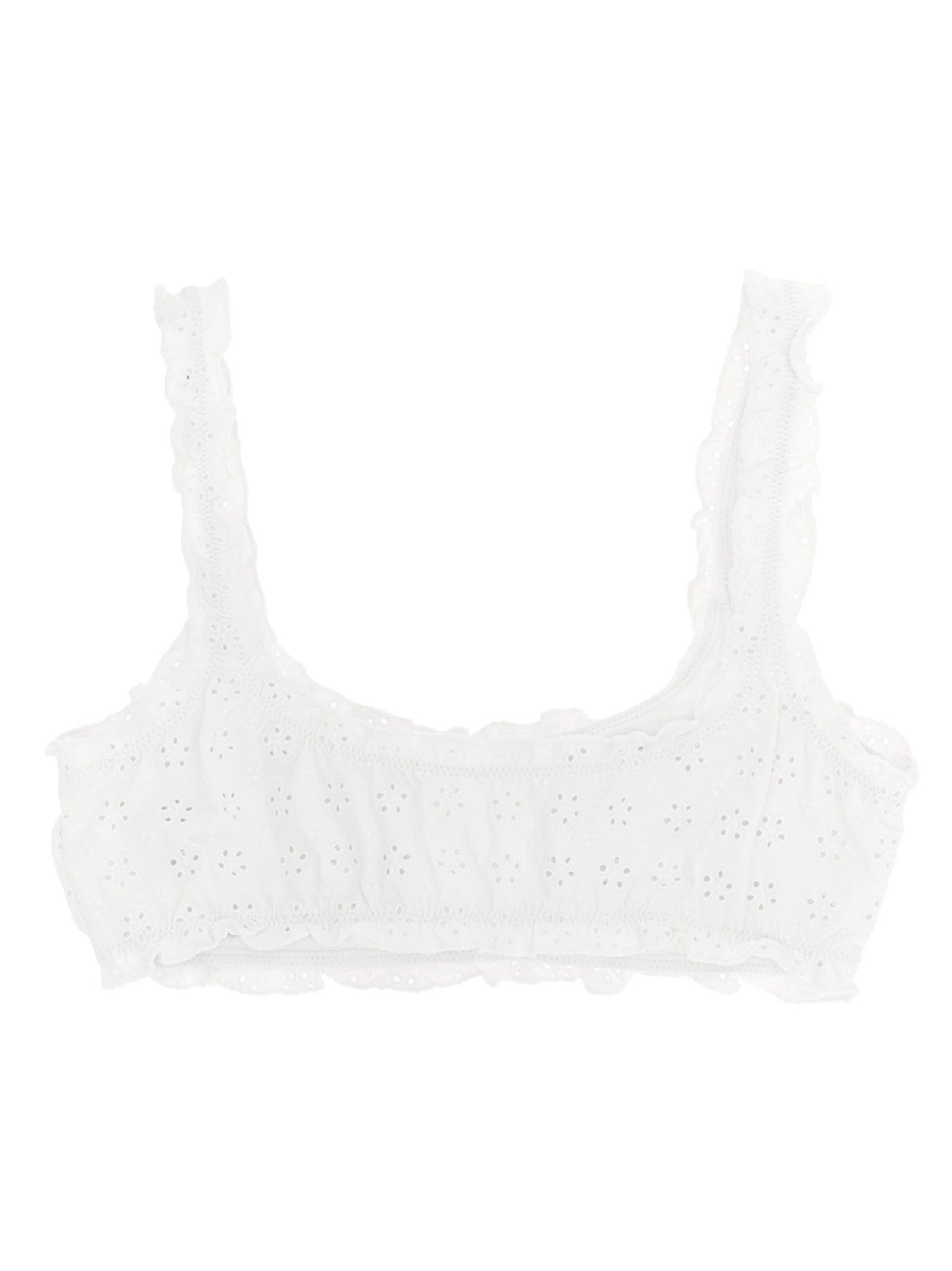 Polo Ralph Lauren Weißer Nylon-Bikini