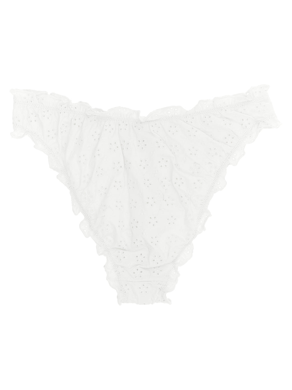 Polo Ralph Lauren Weißer Nylon-Bikini