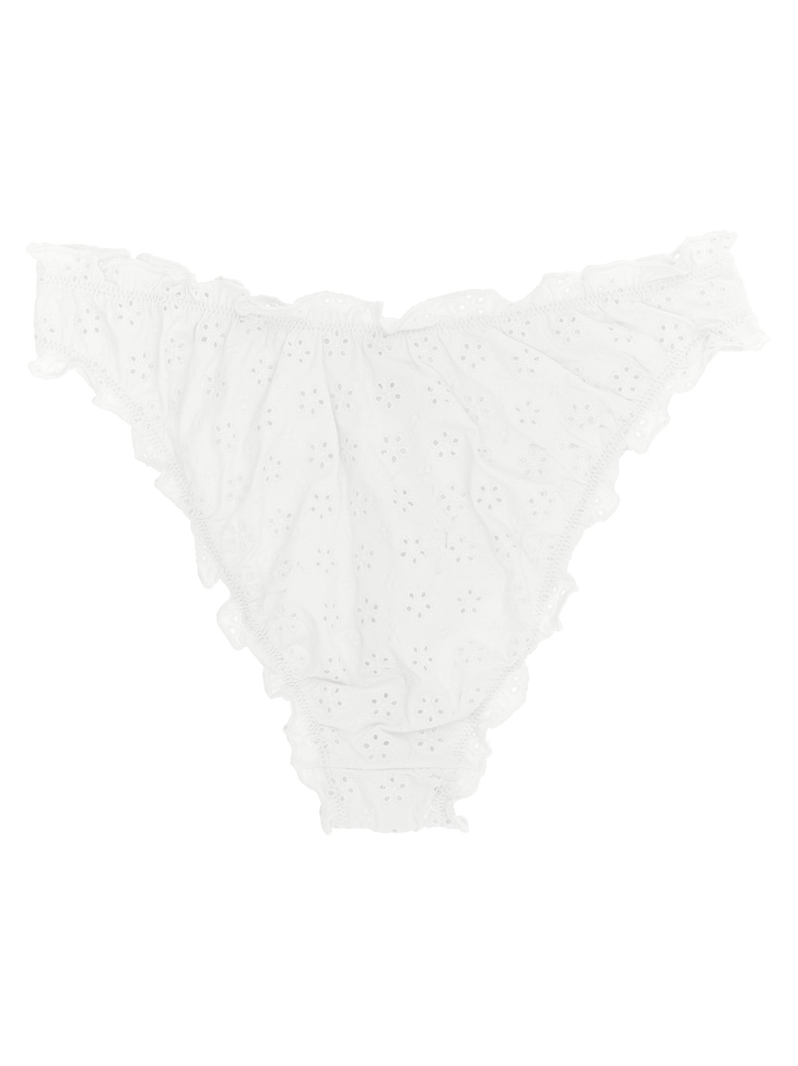 Polo Ralph Lauren Weißer Nylon-Bikini