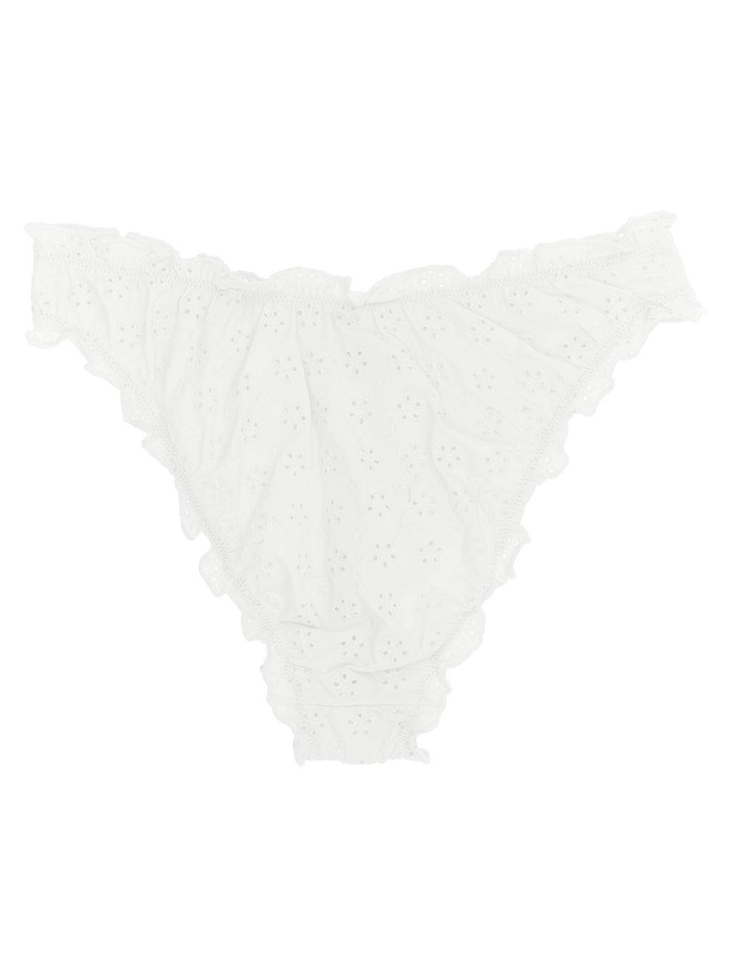 Polo Ralph Lauren Weißer Nylon-Bikini
