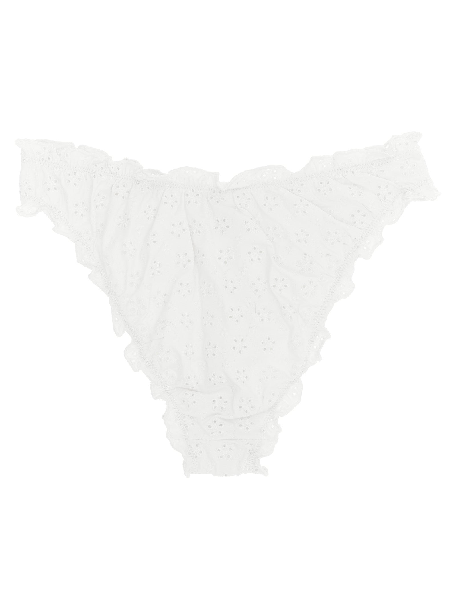 Polo Ralph Lauren Weißer Nylon-Bikini