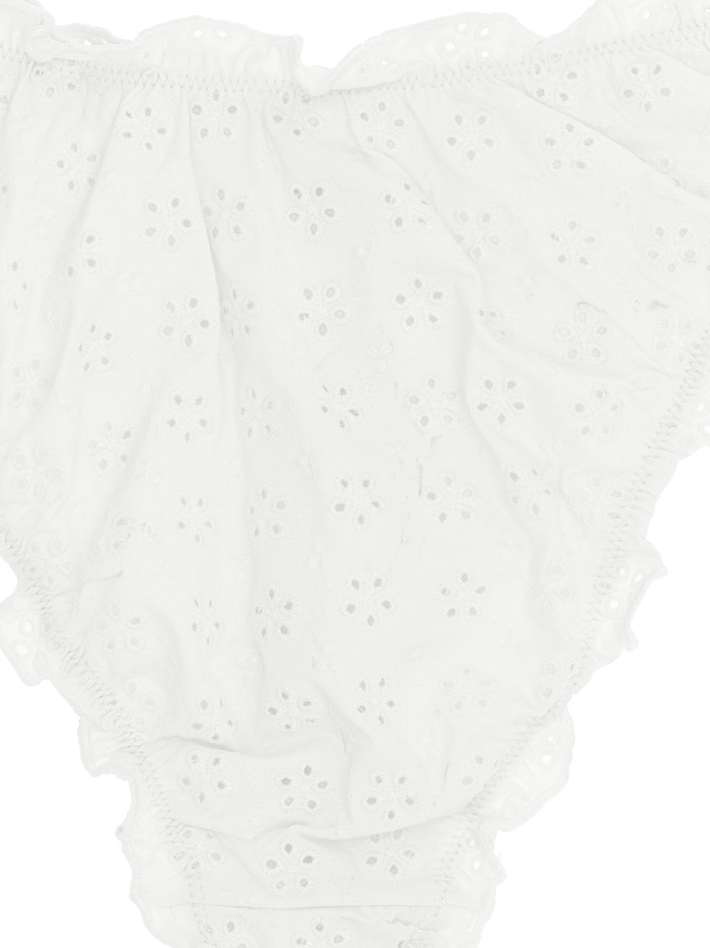 Polo Ralph Lauren Weißer Nylon-Bikini