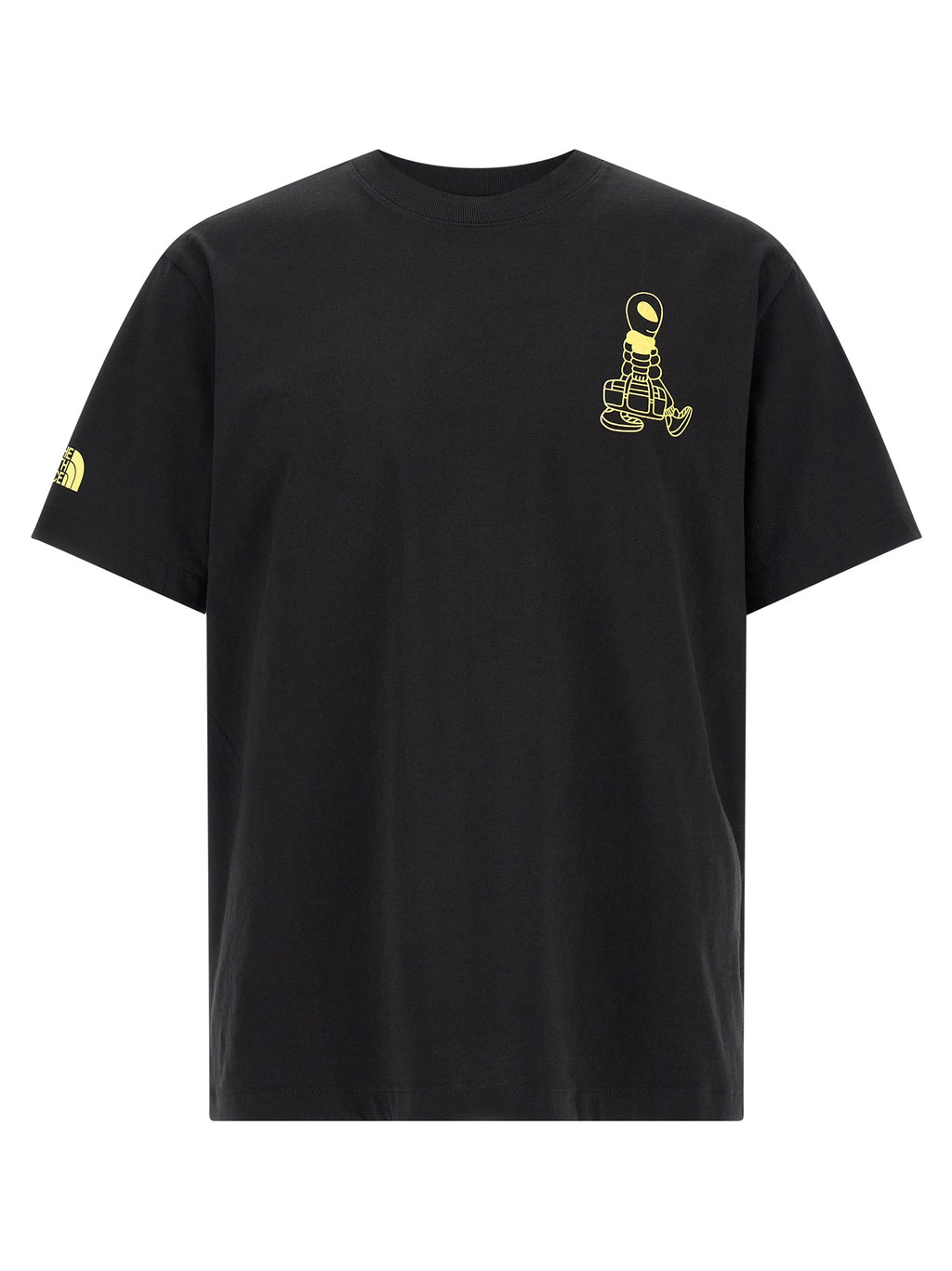 The North Face Schwarzes Baumwoll-T-Shirt