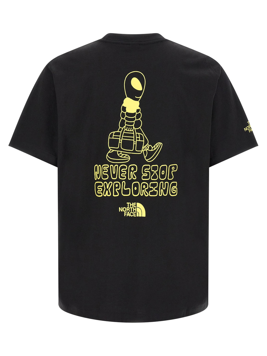 The North Face Schwarzes Baumwoll-T-Shirt