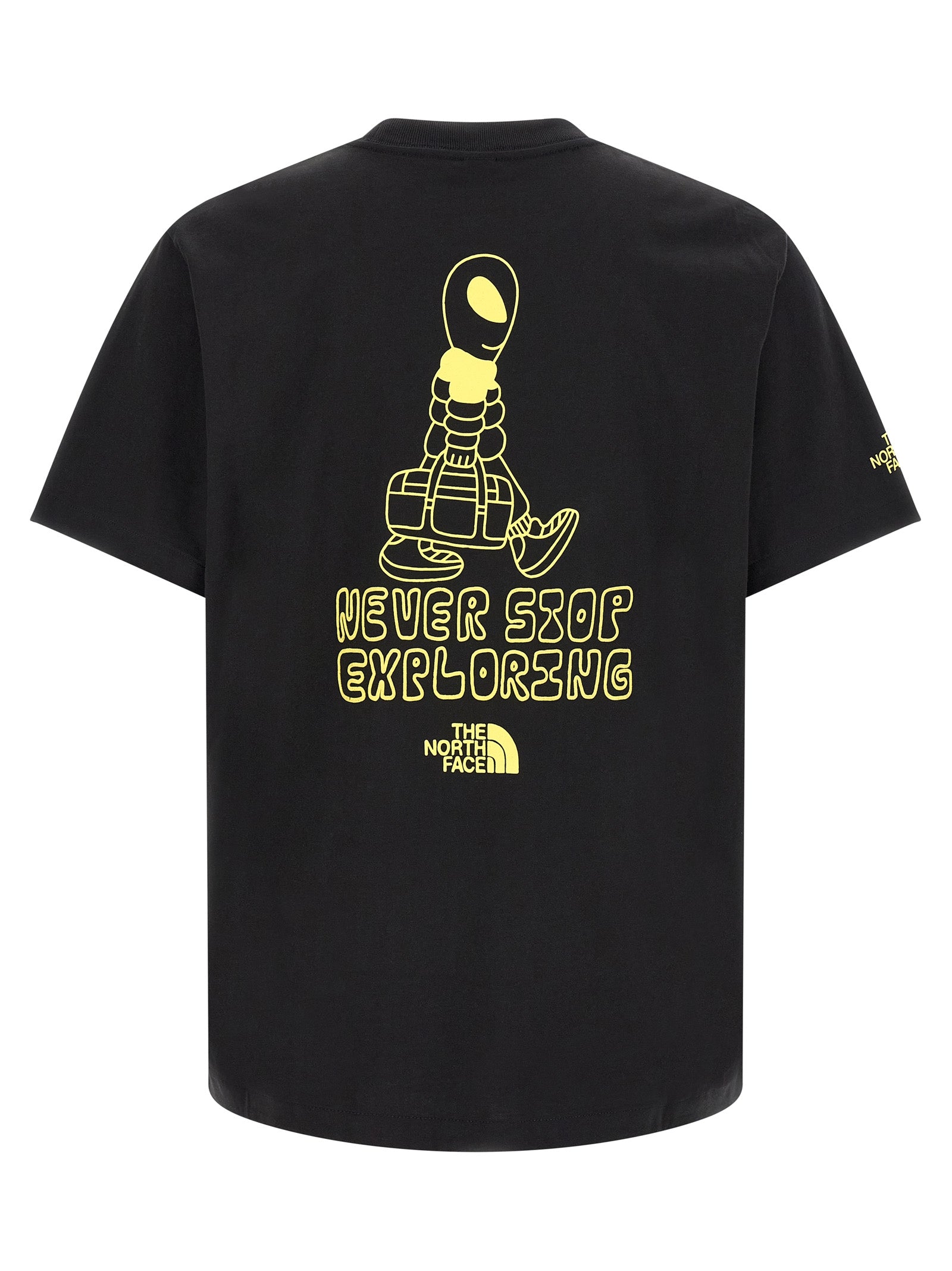 The North Face Schwarzes Baumwoll-T-Shirt