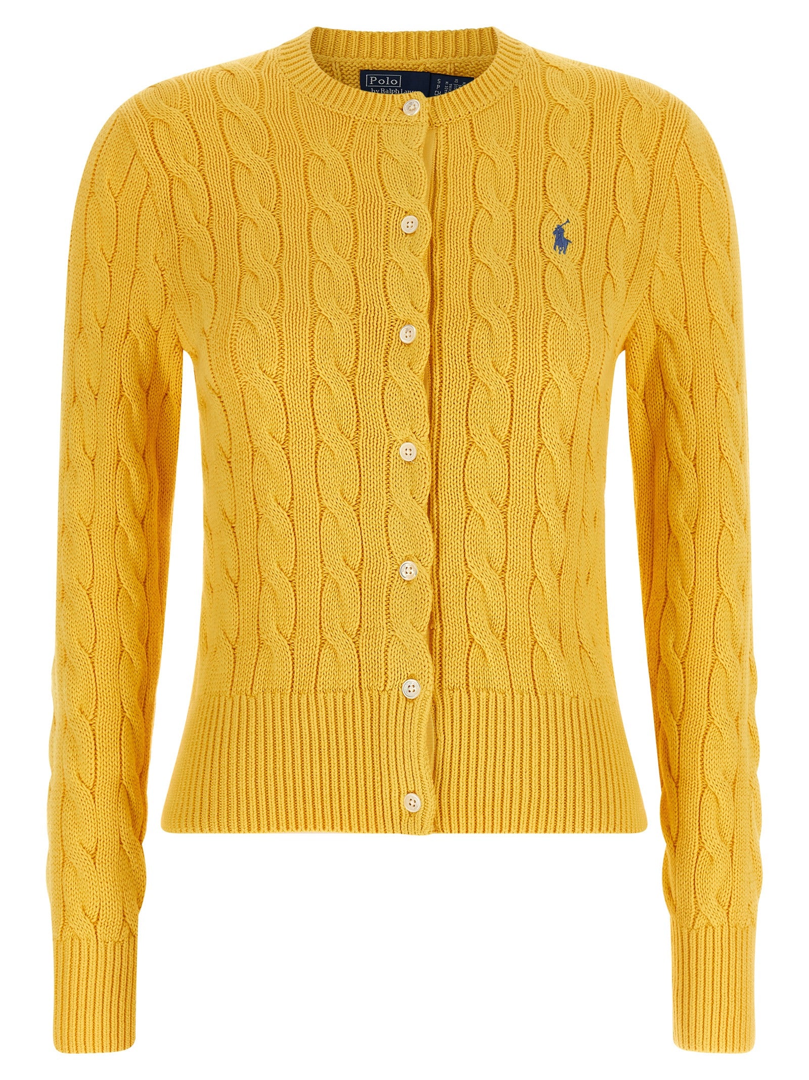 Polo Ralph Lauren Baumwoll-Cardigan in Zweifarbenoptik