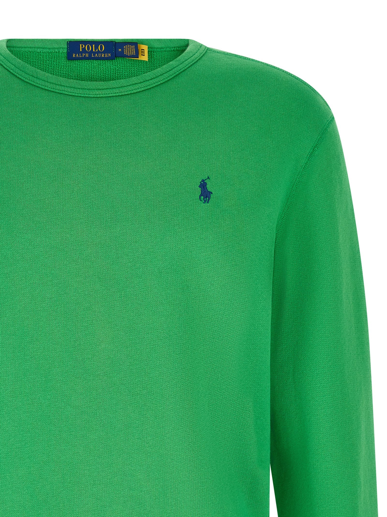 Polo Ralph Lauren Zweifarbiger Baumwollpullover